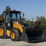Case backhoe loader