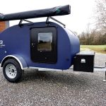 small Teardrop off-road camper trailer